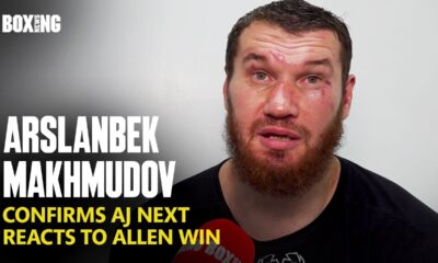 "Anthony Joshua Is Next!" Arslanbek Makhmudov Confirms & Reacts To Allen Win