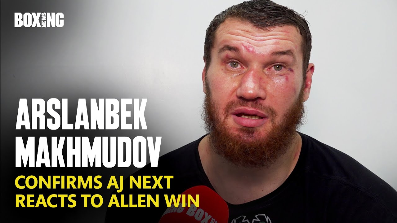 "Anthony Joshua Is Next!" Arslanbek Makhmudov Confirms & Reacts To Allen Win