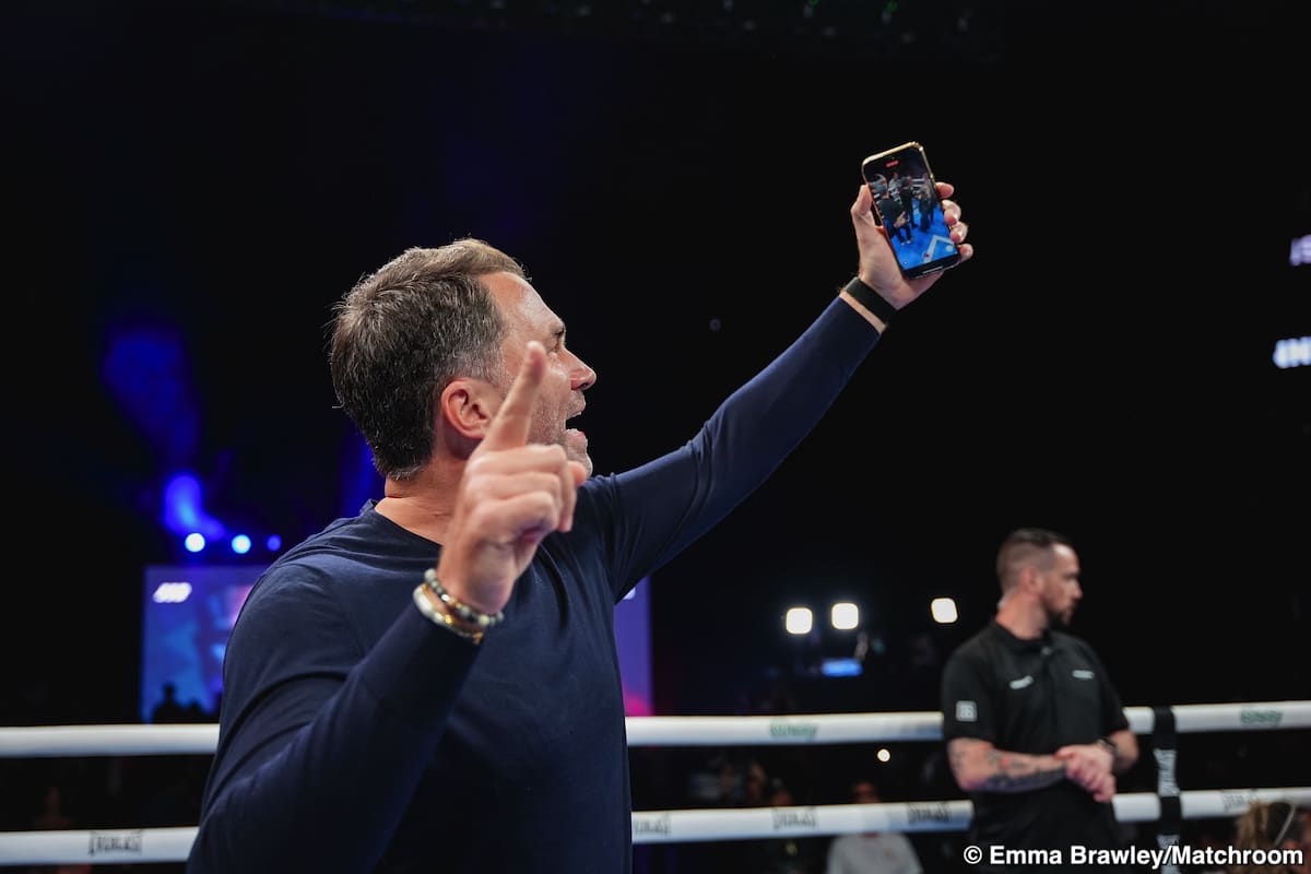 Image: Bernie Davis Rips Eddie Hearn for “Clout-Chasing” With Crawford’s Name to Sell Jaron ‘Boots’ Ennis