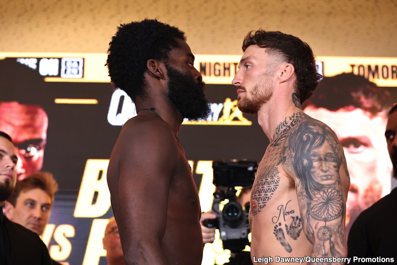 Image: Joshua Buatsi vs Zach Parker Weigh-In Results: Saturday’s Winner Could Face the Benavidez vs Yarde Victor Next