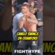 Canelo THROWS PUNCHES on Crawford at Weigh-in