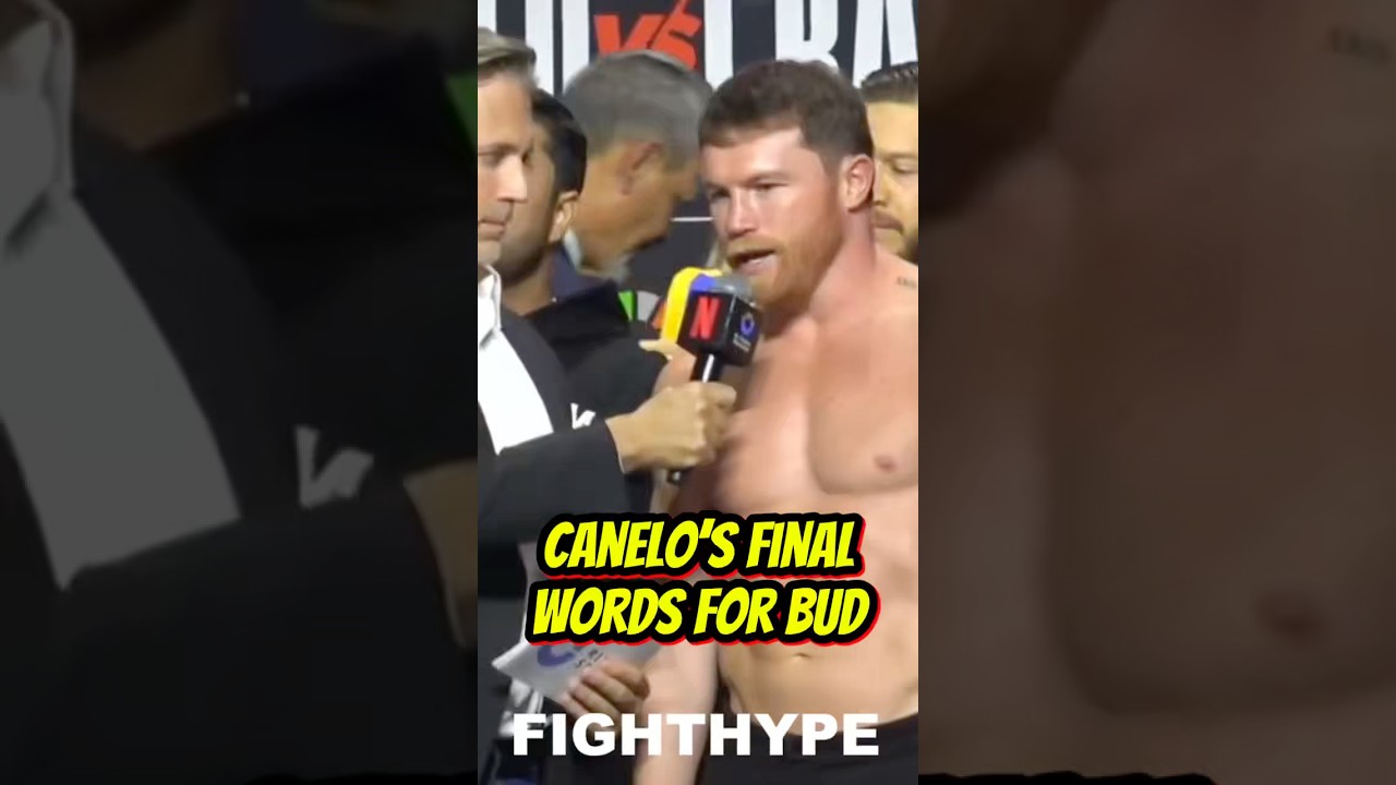 Canelo’s FINAL WORDS for Crawford | Night Before Fight