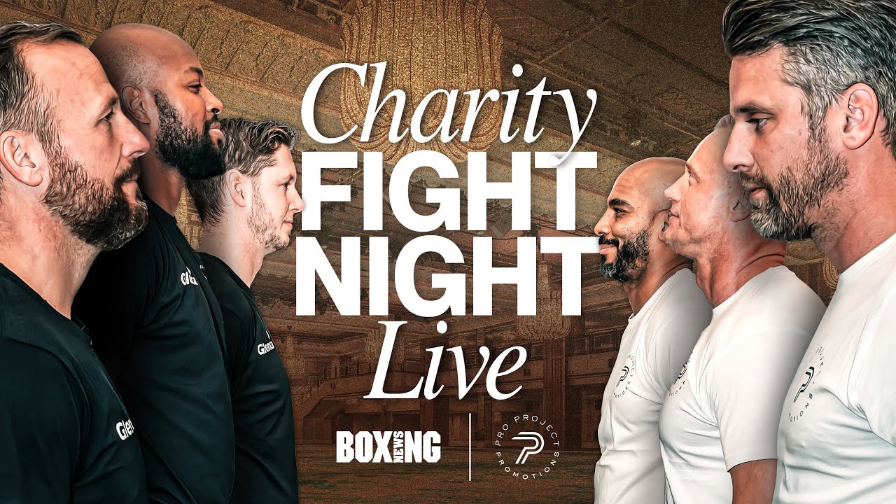 Charity Fight Night LIVE | David Bentley, Paddy Kenny & Curtis Davies