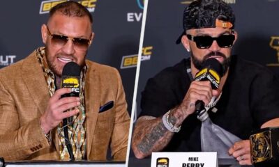 Conor McGregor TRASH TALK! Mike Perry vs Jeremy Stephens • PRESS CONFERENCE | BKFC