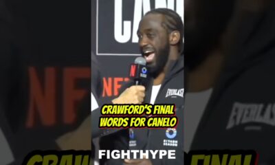Crawford’s FINAL WORDS for Canelo | Night Before Fight