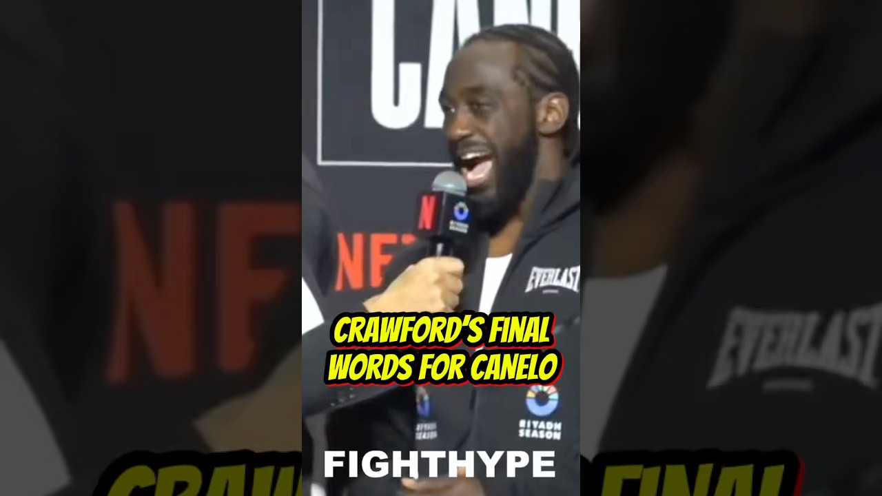 Crawford’s FINAL WORDS for Canelo | Night Before Fight