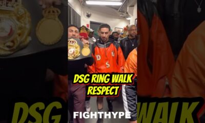 Danny Garcia RING WALK RESPECT — Teofimo Lopez & Stephen Fulton CARRY His Belts for Farewell Fight