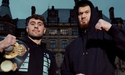 Dave Allen scored a brutal knockout of Johnny Fisher in the fifth round of their rematch at the Copper Box Arena Photo Credit: Mark Robinson Matchroom Boxing