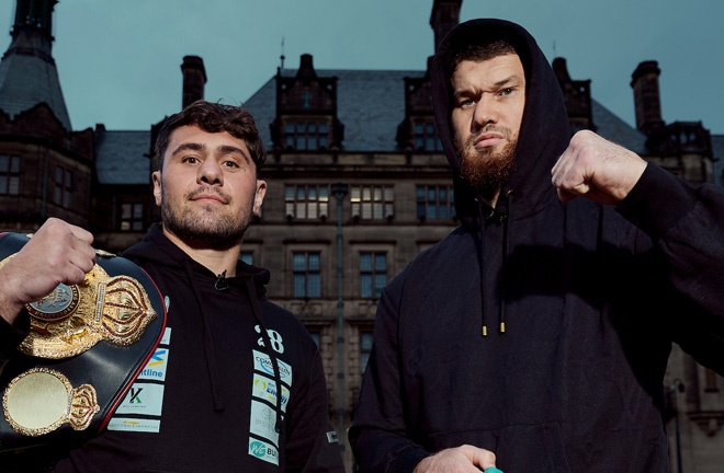 Dave Allen scored a brutal knockout of Johnny Fisher in the fifth round of their rematch at the Copper Box Arena Photo Credit: Mark Robinson Matchroom Boxing