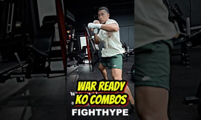 David Benavidez Shows the WAR READY KNOCKOUT SHOT for Anthony Yarde