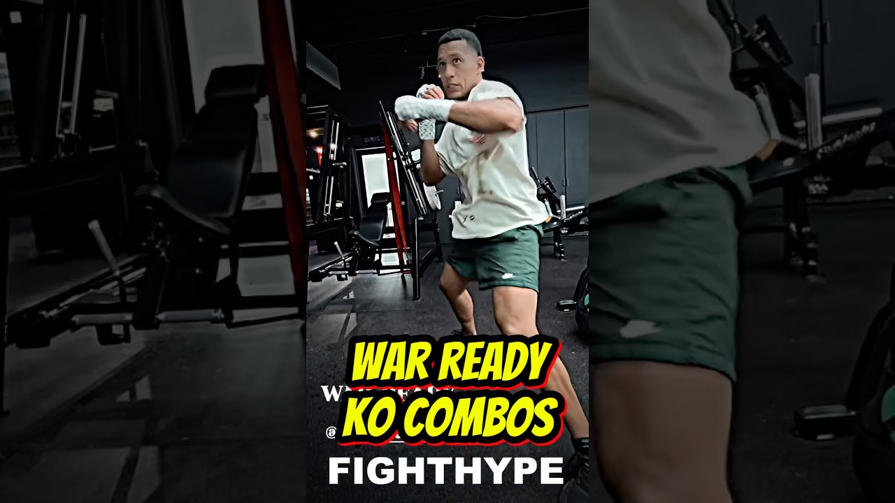 David Benavidez Shows the WAR READY KNOCKOUT SHOT for Anthony Yarde