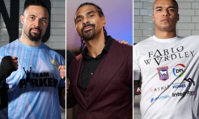 Parker destroyed Bakole in two rounds Photo Credit: Mark Robinson Matchroom Boxing