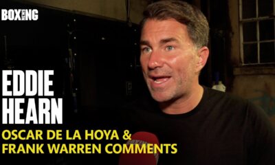 Eddie Hearn Reacts To Frank Warren & Dana White Comments