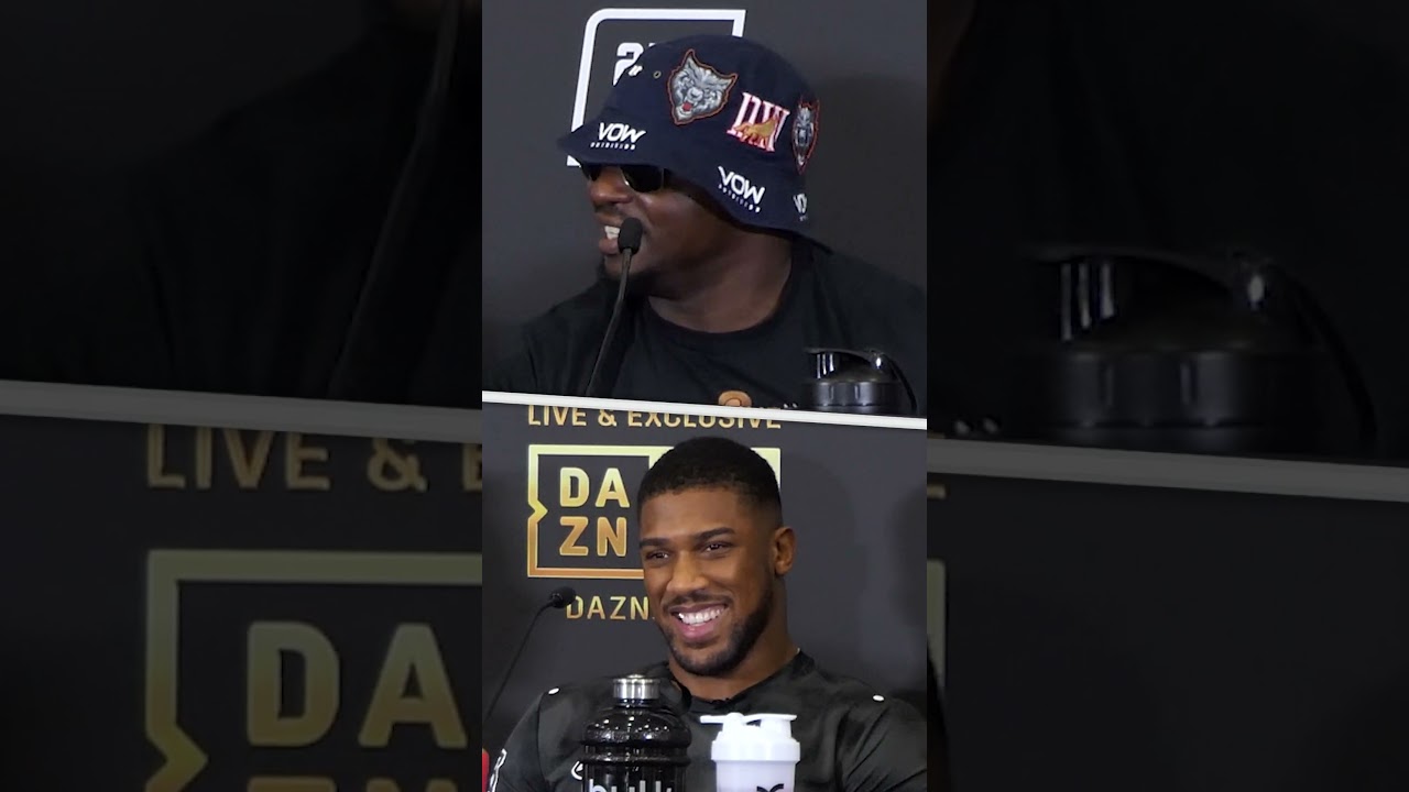 FUNNY! Dillian Whyte "WHAT DOES AJ's B**** TASTE LIKE!? | Joshua v Whyte 2 | #shorts