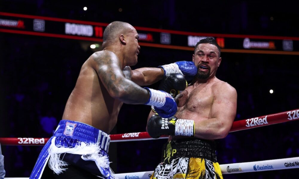 Image: ‘I Wasn’t Done!’ Joseph Parker Protests Fabio Wardley Stoppage, Says Ref Howard Foster Acted Prematurely