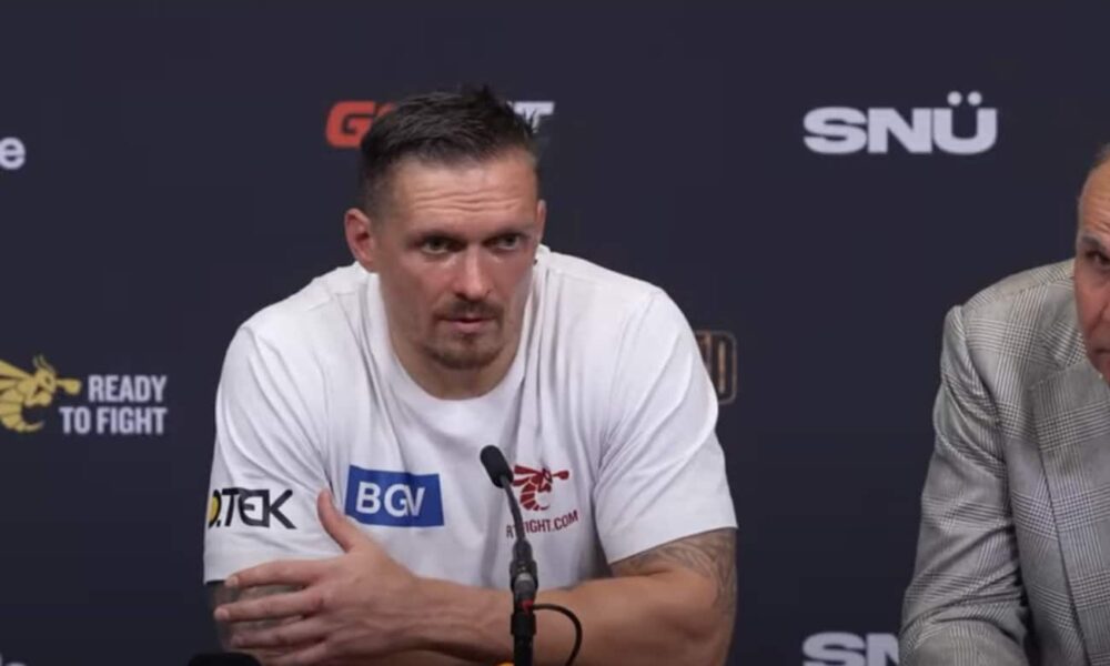 Image: Oleksandr Usyk Says He’s in Negotiations for His Next Bout, Denies Moses Itauma Fight, and Promises to Continue Until 41