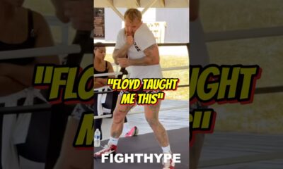 Jake Paul HITS Mayweather Shoulder Roll on Gervonta 👀🔥