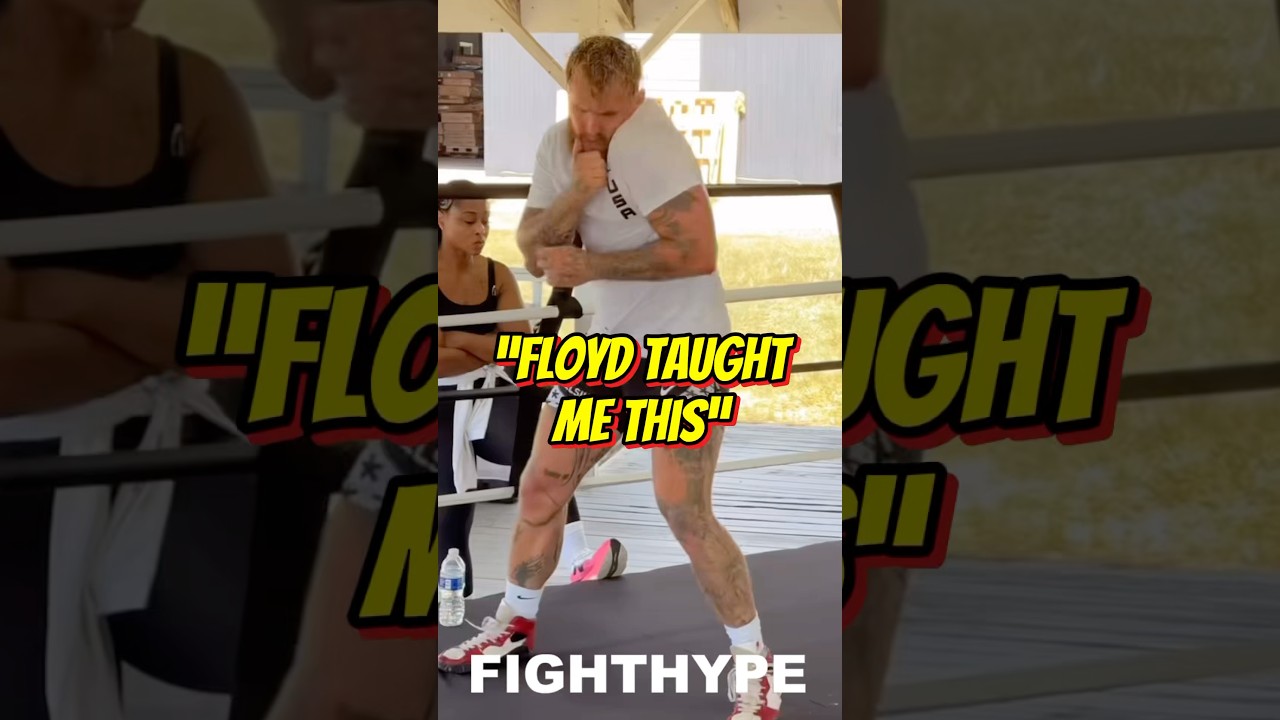 Jake Paul HITS Mayweather Shoulder Roll on Gervonta 👀🔥