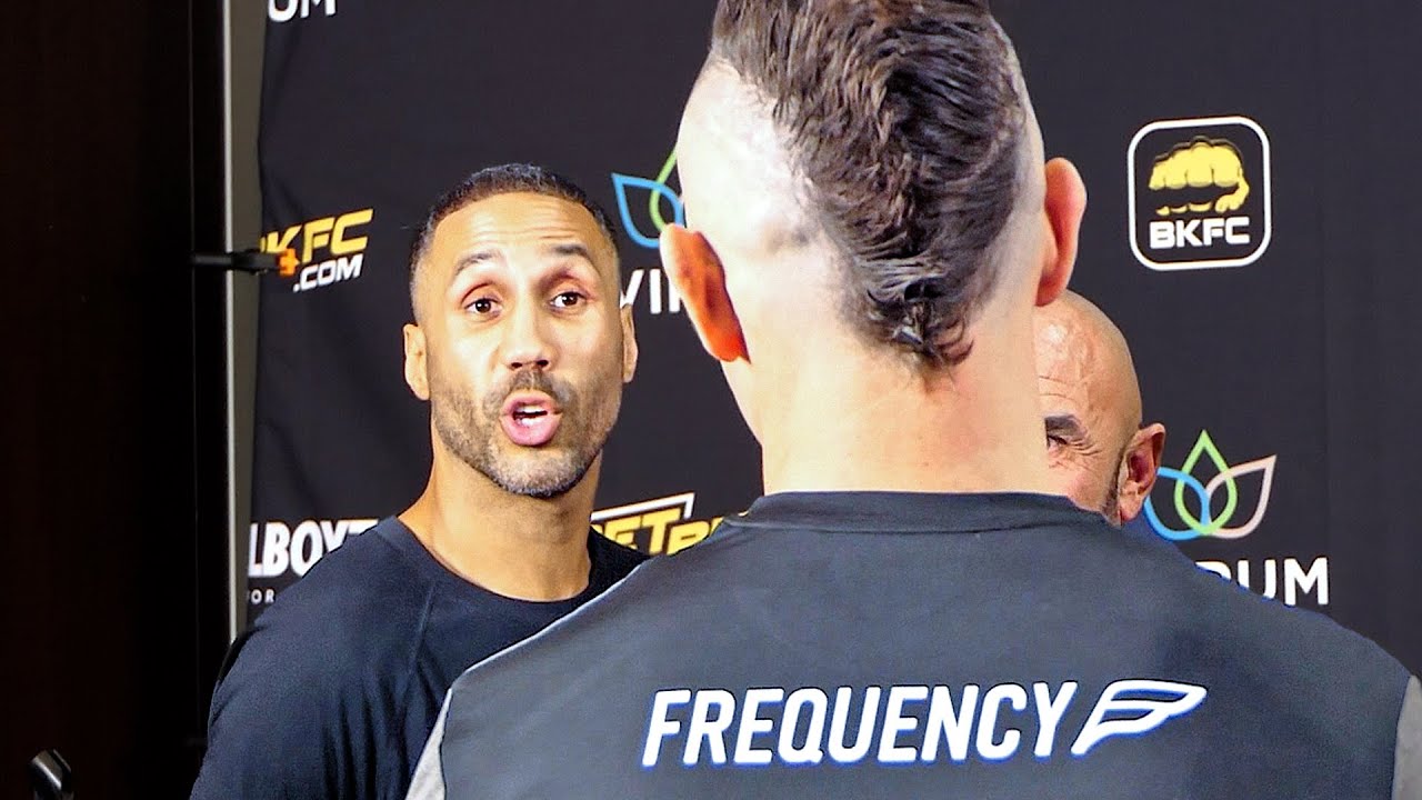 James DeGale CONFRONTED after FACE OFF | BKFC