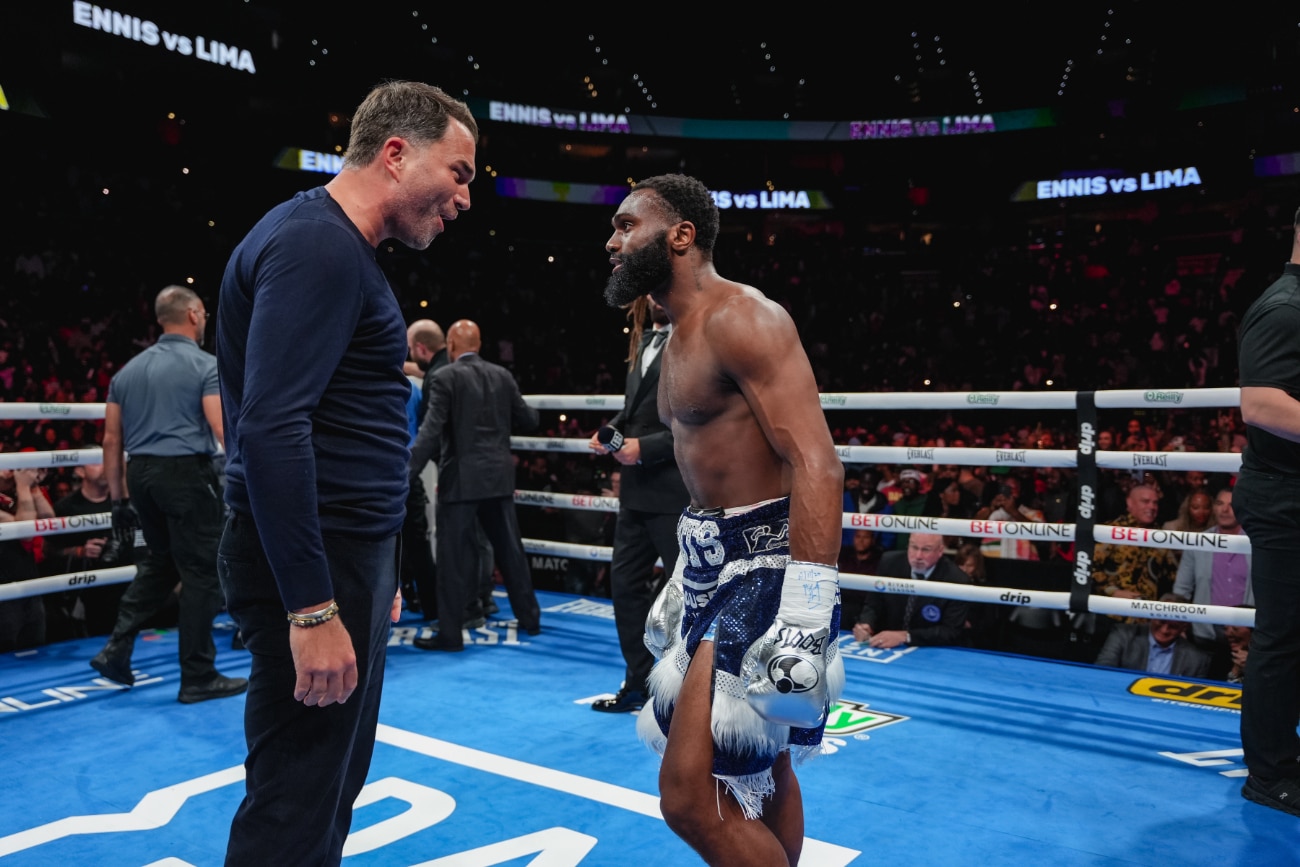 Image: Eddie Hearn Says Jaron ‘Boots’ Ennis the Man to Beat Terence Crawford: ‘We’ve Got the Guy Who Beats the King’