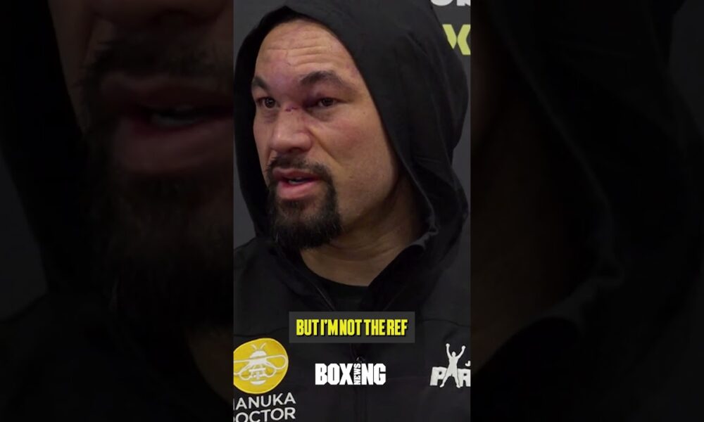 Joseph Parker Classy Response To Fabio Wardley Loss