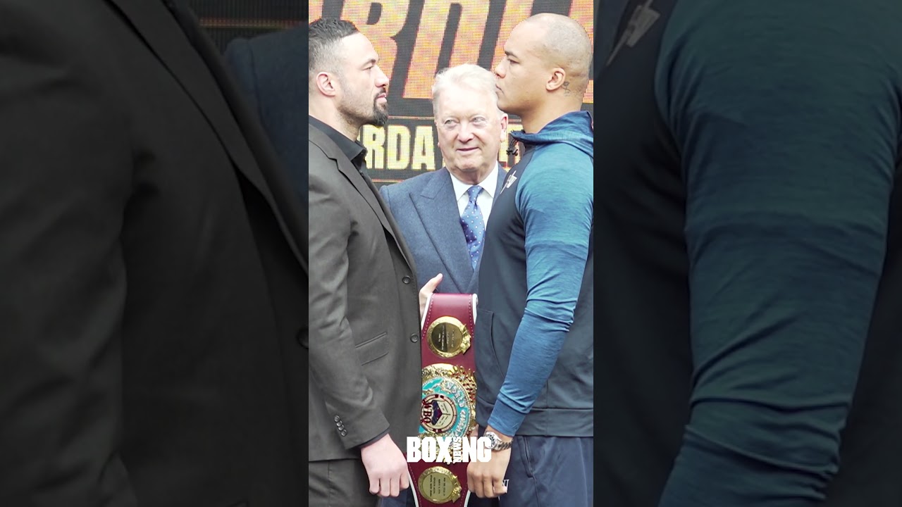 Joseph Parker and Fabio Wardley Face Off Ahead Of Crunch Heavyweight Clash