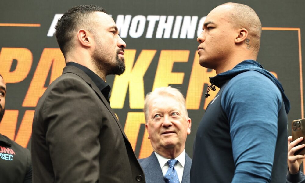 Image: Joseph Parker Looks Shaken as Confident Fabio Wardley Promises KO Victory in Final Press Conference Before Saturday’s Clash