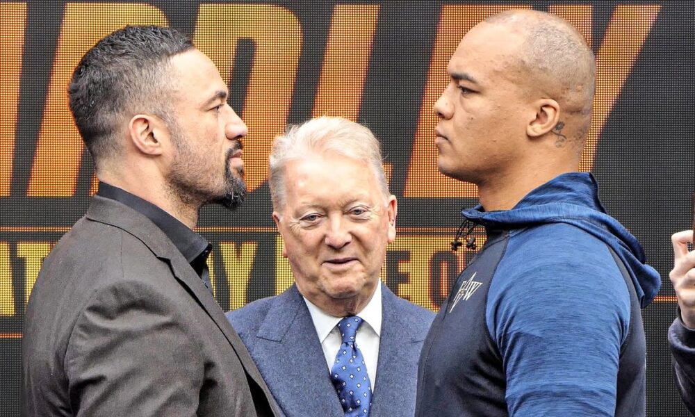 Joseph Parker vs Fabio Wardley FACE OFF | Heavyweight Showdown at The O2 London | DAZN Boxing