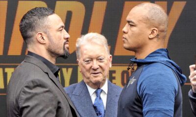 Joseph Parker vs Fabio Wardley FACE OFF | Heavyweight Showdown at The O2 London | DAZN Boxing