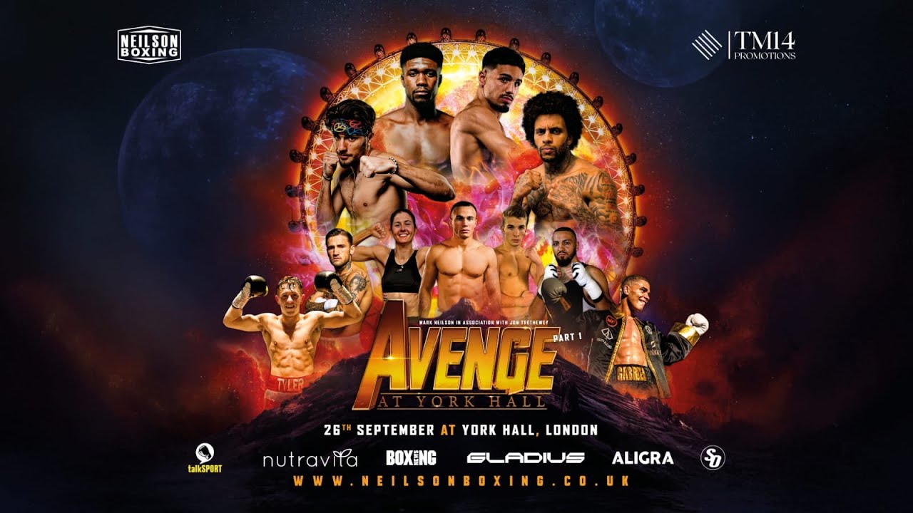 LIVE BOXING 🥊 Neilson Boxing & TM14 Promotions Present AVENGE | York Hall London