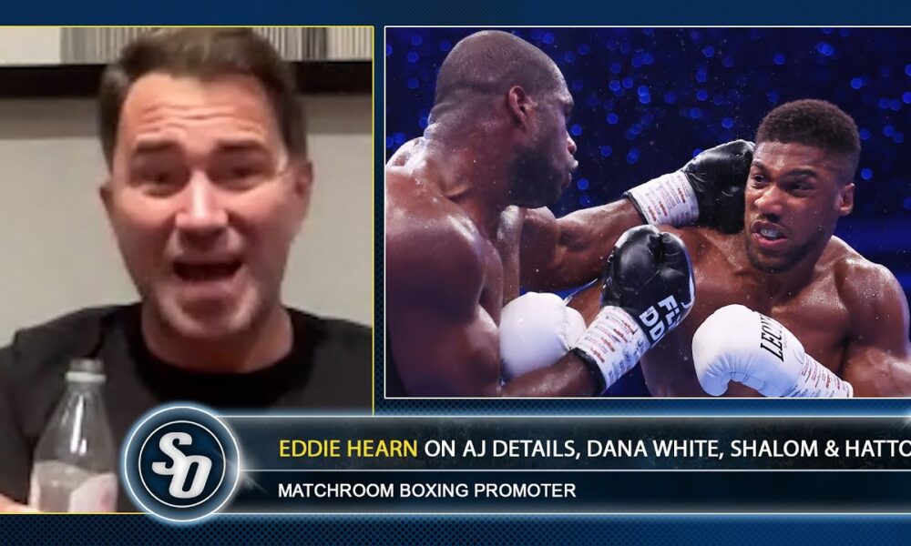 'LOVE THE F*****Y!' - Eddie Hearn REVEALS 'APPROACHES' on Anthony Joshua RETURN, Dana White