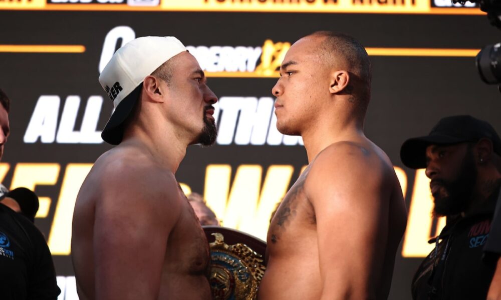 Image: Live Results: Parker vs. Wardley from The O2 In London