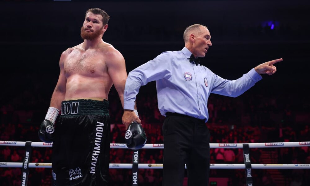 Image: Boxing Results: Arslanbek Makhmudov Survives Late Scare to Defeat Dave Allen in Brutal Heavyweight Slugfest at Sheffield Arena