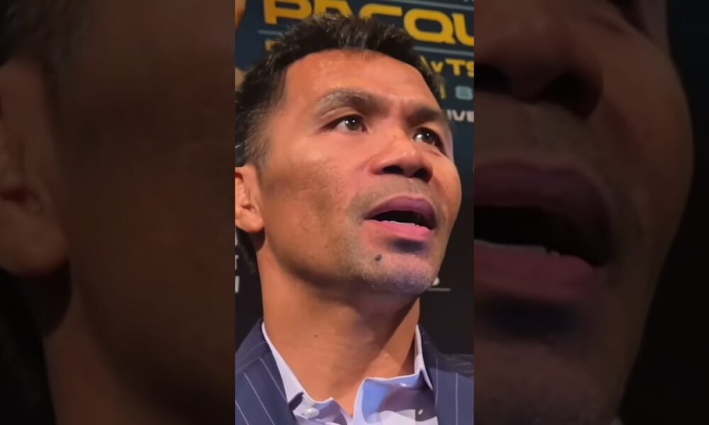 🤔 Manny Pacquiao PREDICTS TERENCE CRAWFORD vs CANELO ALVAREZ