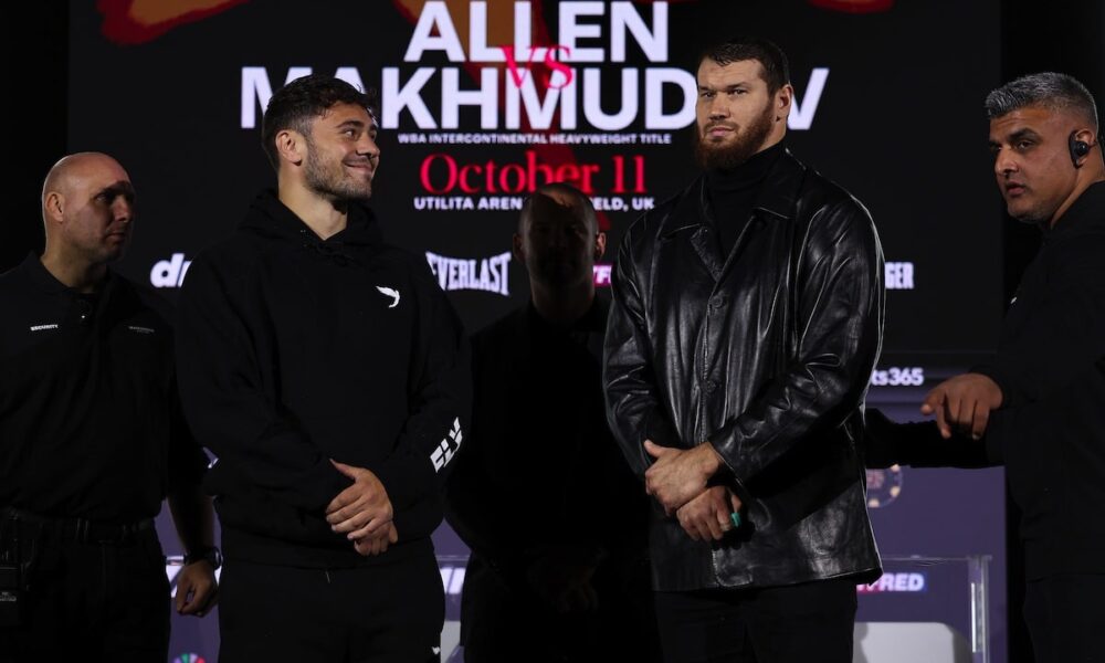 Image: Mind Games Gone Wrong? Dave Allen’s Plan to Irritate Makhmudov Might Be Backfiring Before the First Bell