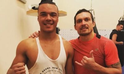 Fabio Wardley stunned Joseph Parker at the O2 credit: Leigh Dawney/ Queensberry