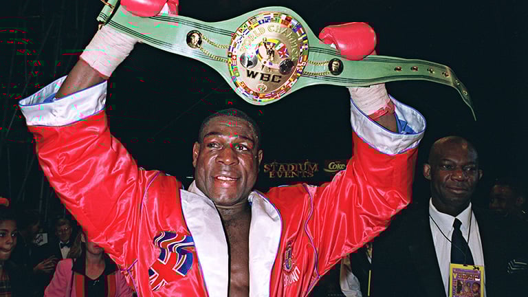 Frank Bruno British boxers
