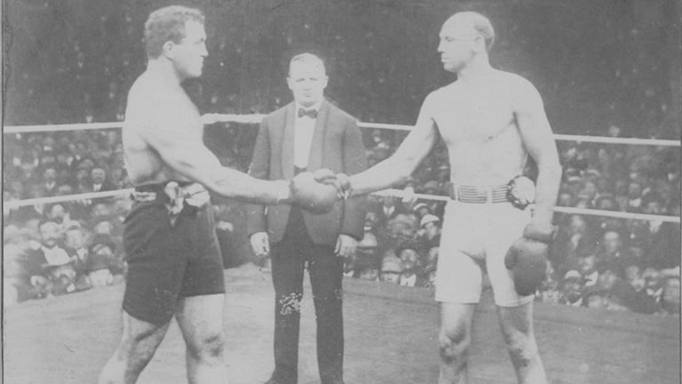 On this day: James J. Jeffries emerges from almost certain defeat to knock out Bob Fitzsimmons in a rematch