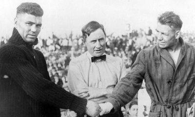 On this day: boxing legends Jack Dempsey, Harry Greb and Langford himself appear in the same program