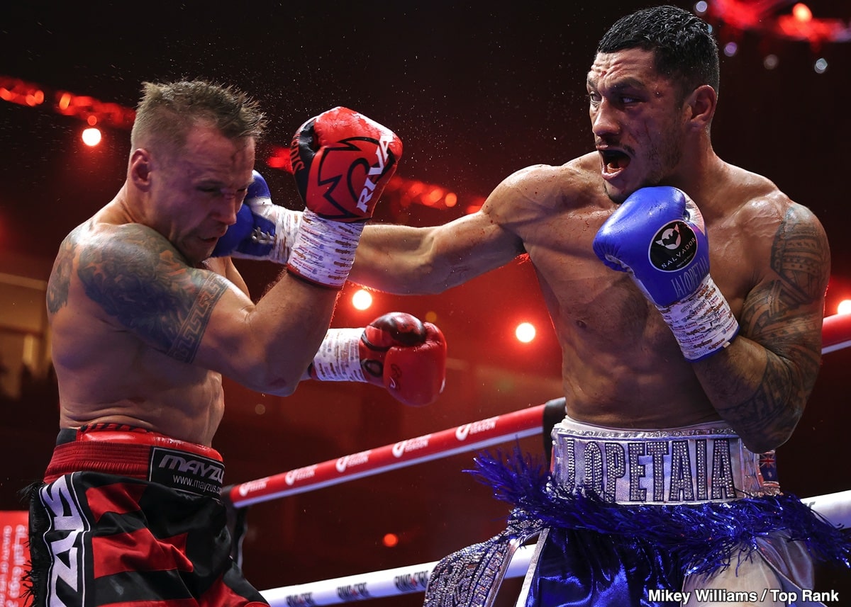 Image: Jai Opetaia Makes Hollywood-Style Entrance at Rugby Match, but Fans Mock His ‘Peacock’ Display Ahead of December Bout With 40-Year-Old Huseyin Cinkara