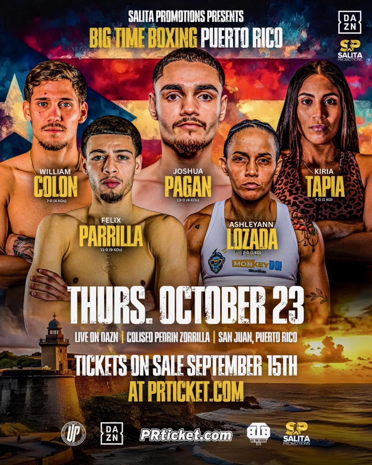 Image: Boxing Results: Joshua Pagan Stops Maliek Montgomery in Bloody Ninth-Round War to Capture WBO NABO Lightweight Title in San Juan