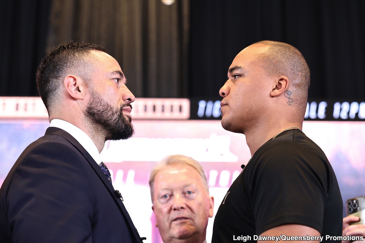Image: Fabio Wardley Praises Joseph Parker for Risking It All Instead of Waiting on Oleksandr Usyk Payday