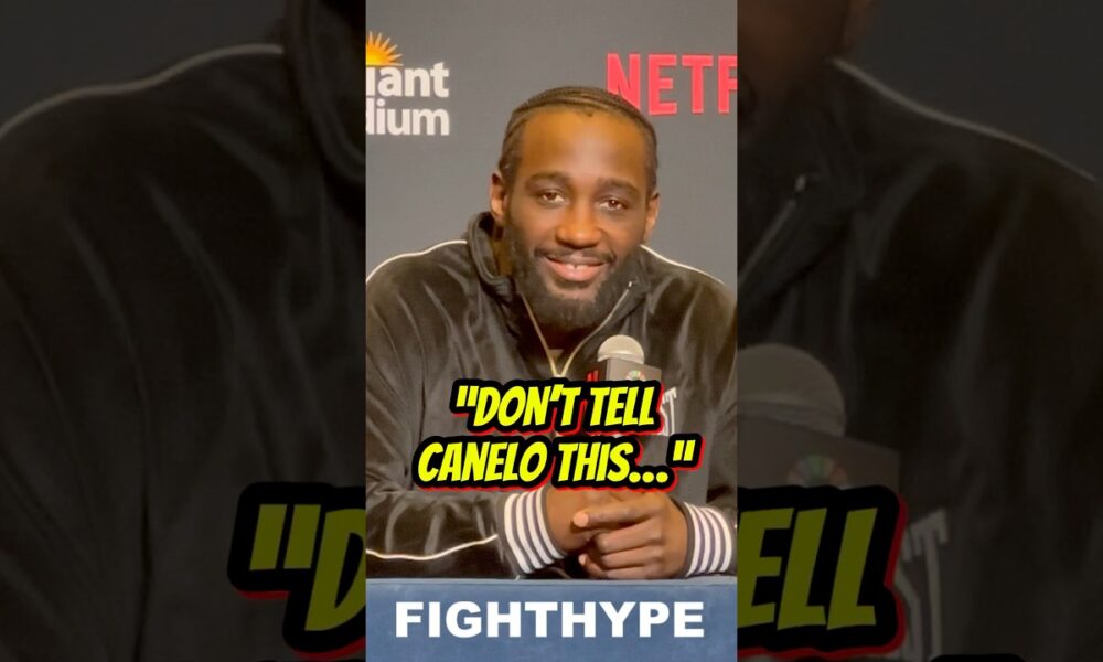 Terence Crawford REVEALS SECRET He Doesn’t Want Canelo to Know