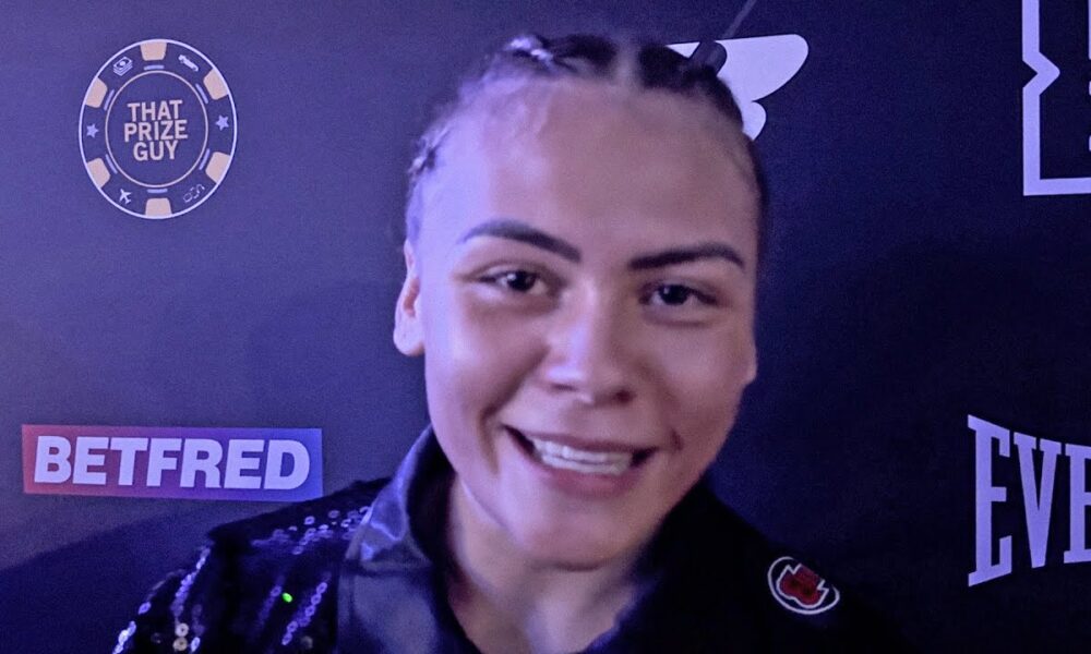 'That meant THE WORLD TO ME!' - Eddie Hearn TOP PROSPECT Tiah Ayton on TKO WIN