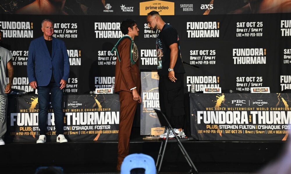 Image: Keith Thurman Rips Sebastian Fundora for Postponing Their October 25th Fight, Says Fans “Don’t Believe You Want This Smoke” After Injury Delay