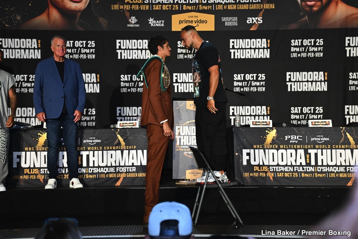 Image: Keith Thurman Rips Sebastian Fundora for Postponing Their October 25th Fight, Says Fans “Don’t Believe You Want This Smoke” After Injury Delay