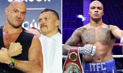 Fabio Wardley stunned Joseph Parker at the O2 credit: Leigh Dawney/ Queensberry