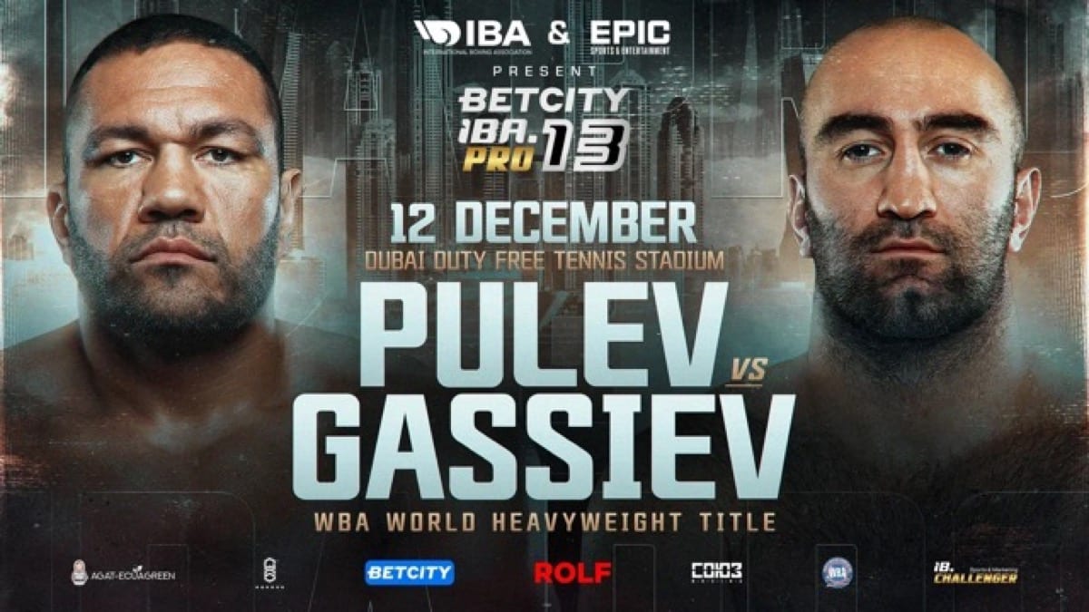 Image: Kubrat Pulev Defends WBA Heavyweight Title Against Murat Gassiev on December 12 in Dubai