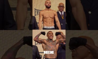 Chris Eubank Jr vs Conor Benn 2 - Weigh In Comparison