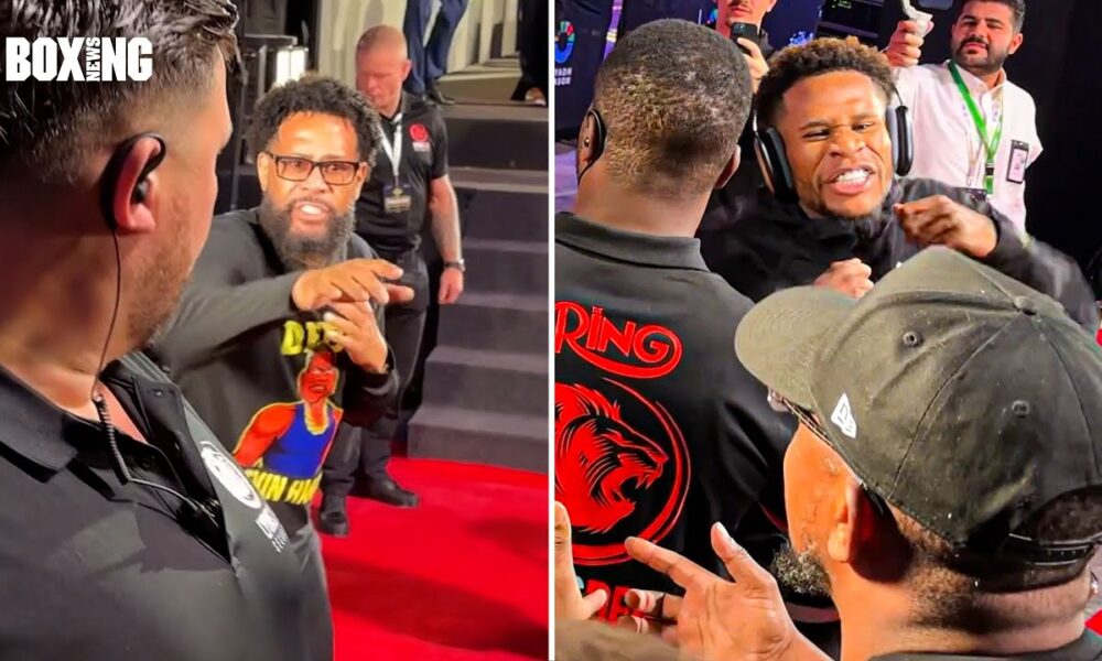 "ARE YOU ON COC****?!" - Devin Haney and Brian Norman Teams CLASH Ahead Of Press Conference